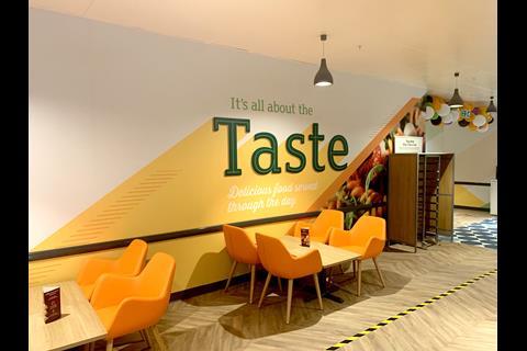 Cafe at Sainsbury's, Hempstead Valley